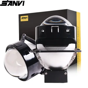 SANVI 3.0 Bi Lenti LED per Fari Lente di Ghiaccio Proiettore LED Auto Faro Hella G5 3R Proiettore 110W Luce Auto Retrofit