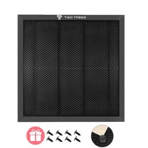 Macchina per incisione Laser banco da lavoro a nido d’ape tavolo da lavoro per il taglio del legno 300x300mm 400x400mm per incisore di taglio Laser CO2