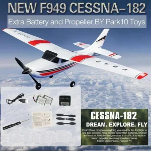 WLtoys F949 2.4G 3D6G 3Ch RC Aereo Ad Ala Fissa Aereo Giocattoli All’aperto Drone RTF Versione di Aggiornamento Servo Digitale F949S Con Giroscopio