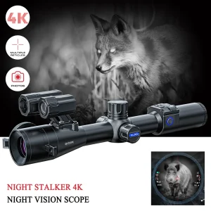 PARD DS37-LRF Night Vision Scope 4K Hunting Optics Long Eye-relief Display System risoluzione 3840*2160 registrazione autoattivata