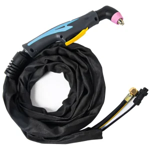 Torcia da taglio per taglierina al plasma ad aria AG60/SG55 Lunghezza cavo 10/16/23 piedi per attrezzatura da taglio al plasma CNC Torcia ad arco Cut50 Cut60