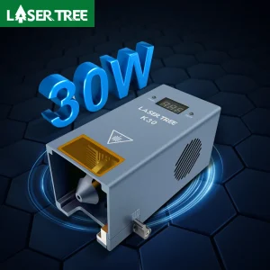 LASER TREE Modulo laser a potenza ottica da 30 W con Air Assist 6 diodi Testine laser per macchina per incisore CNC Utensili da taglio per legno fai-da-te