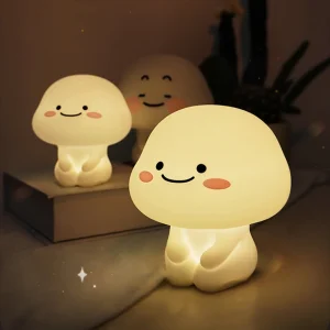 Cute Baby Night Light dimmerabile ricarica Usb camera da letto comodino Nightlight cura degli occhi delicata sulla pelle lampada per bambini regalo Childen Kawaii Home