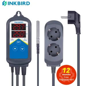 INKBIRD ITC-306T regolatore di temperatura di riscaldamento precablato regolatore termostato Timer digitale ue senza controllo di raffreddamento