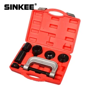 Kit di strumenti di servizio giunto sferico 4 in 1 Pressa telaio C Veicoli 2WD e 4WD Installatore per rimozione perno ancoraggio freno camion SK1151