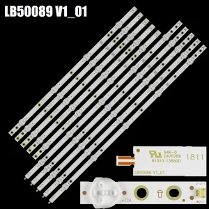 Striscia di retroilluminazione a LED per LB50086 LB50089 LB50082 V1_00 V0_00 V1 50PUS6162/12 50PUS6272 50PUS6703 50PUS6753 15626A 15627B