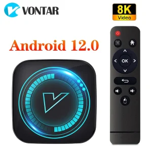 VONTAR H618 TV Box Android 12 Allwinner H618 Quad Core Cortex A53 Supporto 8K Video 4K HDR10 + BT Wifi Google Lettore multimediale vocale