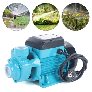 Pompa acqua 370 W, pompa acqua ad alta efficienza con motore CA 220 V, pressione di lavoro massima 10 bar, pompa acqua agricolo da giardino per l’estrazione dell’acqua