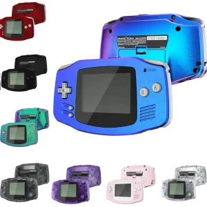 eXtremeRate IPS Ready Aggiornato Guscio di ricambio Pulsanti di copertura alloggiamento completo per Gameboy Advance – Per IPS e LCD standard