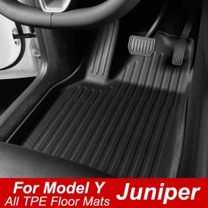 Tappetini per il nuovo Tesla Model Y Juniper 2025+ Materiale TPE impermeabile Fodere di protezione per interni automobilistici Accessori per auto