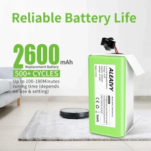 Batterie di ricambio originali da 2600mAh per Conga Excellence 990 1090 1790 Deebot N79S N79 batterie ricaricabili agli ioni di litio 18650