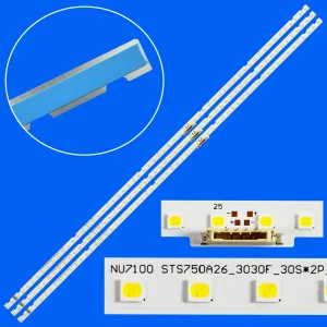 Striscia di retroilluminazione a LED per UN75NU710DF UN75NU6900F BN96-46078A BN61-15487A STS750A26-3030F-30S * 2P-Rev1.0- 171227   NU7100