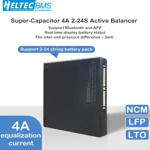 Bilanciatore Attivo Intelligente Heltecbms 4A con APP per Equalizzazione Batterie Lifepo4/Lipo/LTO 3S 4S 5S 6S 8S 13S 14S 16S 20S 22S 24S