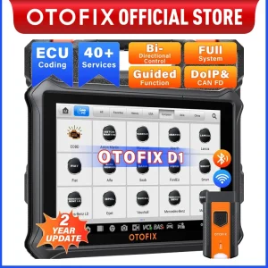 OTOFIX D1 Bluetooth Scanner Scanner diagnostico per auto Strumento di scansione bidirezionale Codifica ECU FCA Autoauth CANFD DoIP Strumento diagnostico