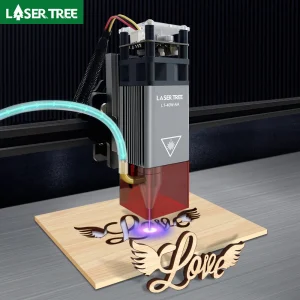 LASER TREE 4W 5W Testa laser a potenza ottica 450nm Luce blu TTL Modulo PWM per incisore laser Taglio del legno Strumenti di lavorazione del legno fai da te