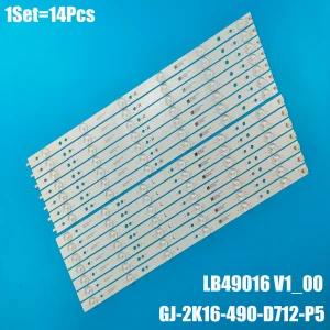 Striscia LED per 49PUS6581 49PUS6432/12 49PUS6401 49PUS6501 49PUH6101 49PUS6561 49PUS6501 49PUS7272 LB49016 V1_ 00