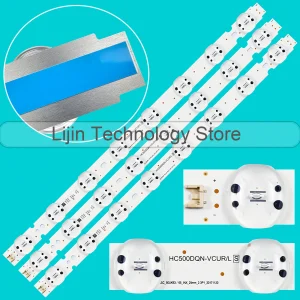 Striscia di retroilluminazione a LED per 50UK6520 50UK6520PLB 50UK6550PLD 50UK6710PLB 50UK6750PLD 50UK6950PLB HC500DQN-VCUL9-911X
