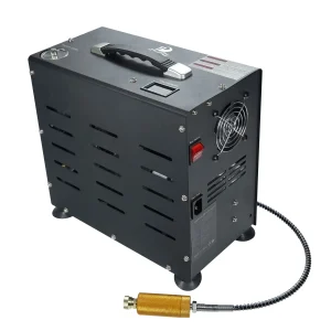 Compressore per immersione TUDIVING-4500Psi, compressore d’aria PCP a doppio cilindro da 800 W, compressore ad alta pressione per riempire un serbatoio per immersione da 2 litri