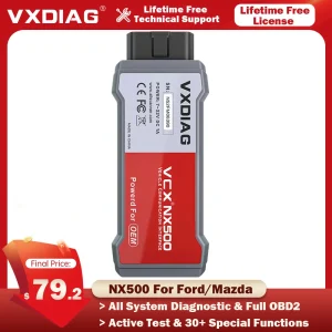 vcx nx500 para ford/mazda 2 em 1 idsv129 j2534 ecu programação codificação obd2 scanner programador ferramentas de diagnóstico atualização gratuita