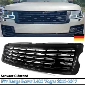 Per Range Rover Vogue L405 2013-2017 griglia paraurti anteriore nera lucida fino al 2023