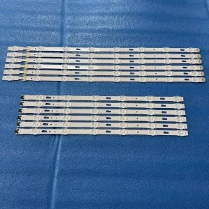 Set di strisce LED per Samsung UE55JU6580U UE55JU6560U UE55JU6610U UE55JU6640U UE55JU7500U UE55JU7502T UE55JU6500W UE55JU6530U