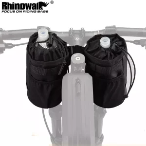 Borsa per bicicletta Rhinowalk borsa per portaborraccia da ciclismo borsa per bollitore isolata per bici MTB manubrio da equitazione 1 pz o 2 pezzi accessori