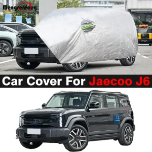 Copertura per auto Outdoor SUV Anti UV Sun Rain Snow Protection copertura antivento per Jaecoo J6 / iCar 03 2022-2025