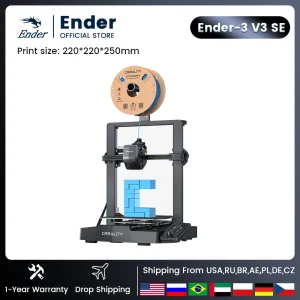 Stampante Creality 3D Ender-3 V3 KE/SE FDM 2024 Versione aggiornata Ender-3 S1 Pro e S1 Accelera Stampanti 3D Impresora con livellamento automatico