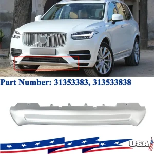 PER VOLVO XC90 MK2 2015-2019 PARACCO Anteriore ARGENTO SPOILER DI SECIZIONE INFERIORE 31353383