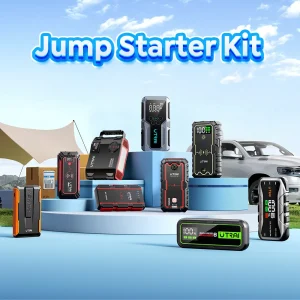 UTRAI Jump Starter 2000A/2500A/4000A/6000A Accumulatori e caricabatterie di riserva Caricatore portatile Booster per auto 12V Dispositivo di avviamento automatico Batteria per auto di emergenza