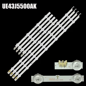 Striscia di retroilluminazione a LED per UE43J5500AK UE43J5600 UE43J5550 ue43j5502 S_5j55_43_FL_L7 LM41-00117X 00117W BN96-36336A 36337A