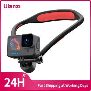 Ulanzi Go Quick II Supporto magnetico per collo per GoPro Hero 12 11 10 9 8 7 6 5 Insta360 DJI Osmo Action Camera Accessorie
