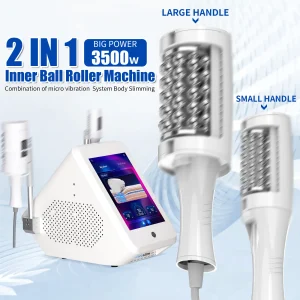 MYOSLIM 6500W 200HZ Rullo Dimagrante Riduzione della Cellulite Rullo a Sfera Interna Rullo a Vuoto a Infrarossi da 360 Gradi Massaggio di Bellezza