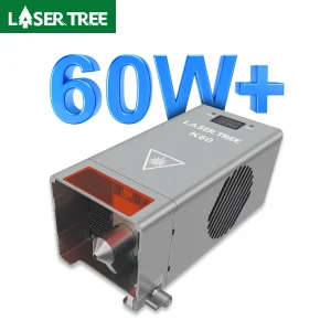 LASER TREE K60 Modulo laser 60W Potenza ottica con air assist 12 pezzi Diodi Modulo TTL per incisore CNC Taglio utensili per legno