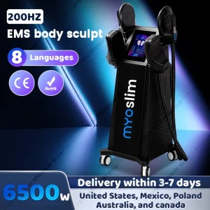 Macchina professionale EMS 6500W per scolpire il corpo che brucia grassi EMS che dimagrisce l’attrezzatura di bellezza