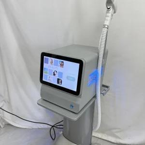 Dispositivo per la depilazione laser a semiconduttore a tre lunghezze d’onda da 808 nm con dispositivo Ice Platinum per una depilazione comoda e permanente