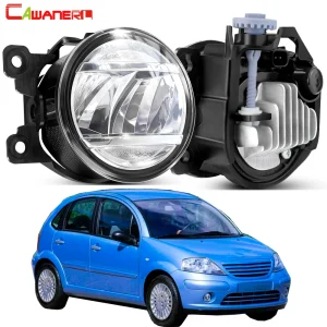 2 pezzi 30W gruppo fendinebbia esterno per auto H11 aggiornamento LED fendinebbia lampada di guida per Citroen C3 FC_ Hatchback 2005-2010