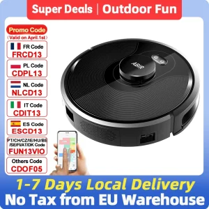 (Codice promozionale: EU1000)Aspirapolvere Robot ABIR X8, sistema Laser, mappe a più piani, pulizia delle Zone, impostazione dell’area limitata per il lavaggio della moquette domestica