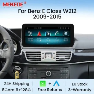 Auto Touch Screen Radio Per Mercedes benz Classe E benz W212 E200 E230 E260 S212 Lettore Multimediale Senza Fili Carplay Autoradio