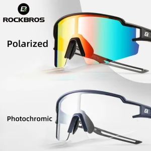 ROCKBROS occhiali da ciclismo fotocromatici montatura per miopia integrata polarizzata occhiali da sole sportivi uomo donna occhiali occhiali da ciclismo occhiali