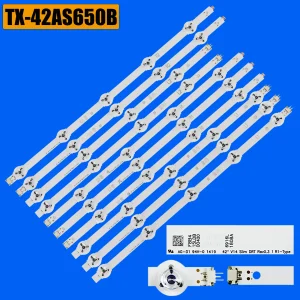 Strisce di retroilluminazione a LED per TH-42AS670H TH-42AS700A TH-42AS700K TH-42AS700Z TX-42AS650 TX-42AS650B TX-42AS650E TX-42AS740