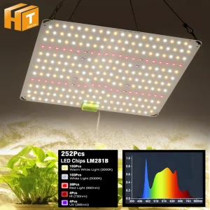 Spettro completo LED Coltiva La Luce Alta PPFD Sunlike LM281B Per La Lampada da Coltivazione Idroponica Piante Phyto Veg Fiori
