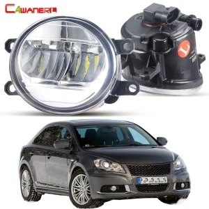 2X30W 6000LM paraurti anteriore per auto gruppo fendinebbia per Suzuki Kizashi (FR) berlina 2010-2016 LED fendinebbia Daytime Running Lamp DRL H11