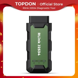 TOPDON RLink J2534 Programmatore passante OEM Strumento di riproduzione e diagnostica J2534 VCI migliorato