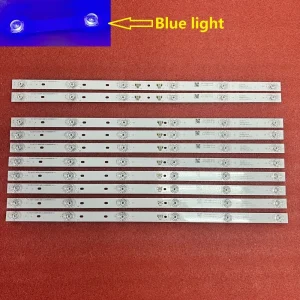 Striscia di retroilluminazione a LED 6LED luce blu per TCL 50C715 3030FC-6X8-A 6X2-B-LX20200309 4C-LB5006-YH16J