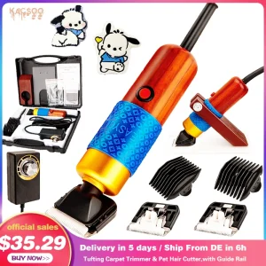 Strumento elettrico per intaglio di tappeti, tagliacarte, sculpteur di pistole, tagliaerba per ciuffi, guida per tosatura, scolpito per tappeti