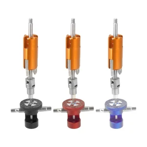 Set di strumenti di riparazione invisibili per biciclette Strumento di riparazione per taglierina per catena nascosta per bici da strada di montagna Chiave portatile T25 per strumenti di riparazione