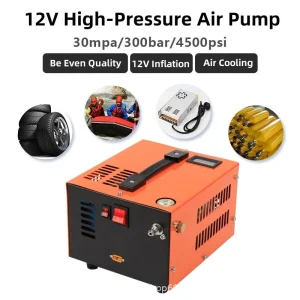 Pompa del compressore d’aria ad alta pressione 12V 4500 Psi 300 Bar 30mpa con gonfiatore ad alta pressione del trasformatore 220V