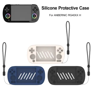 Custodia protettiva in silicone per console di gioco ANBERNIC RG40XXH Custodia resistente antiurto antigraffio