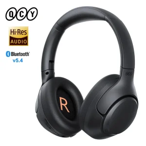 QCY H3 ANC 43dB Cuffie con cancellazione attiva del rumore Audio ad alta risoluzione Auricolari wireless Bluetooth 5.4 Cuffie over the Ear 60 ore